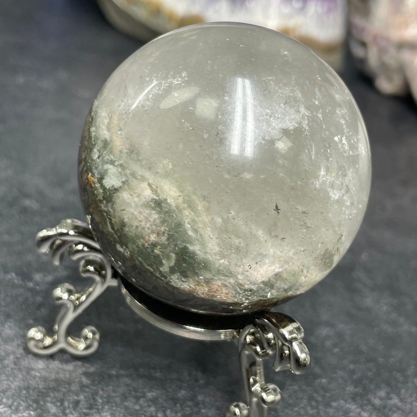 Garden Quartz Crystal Sphere