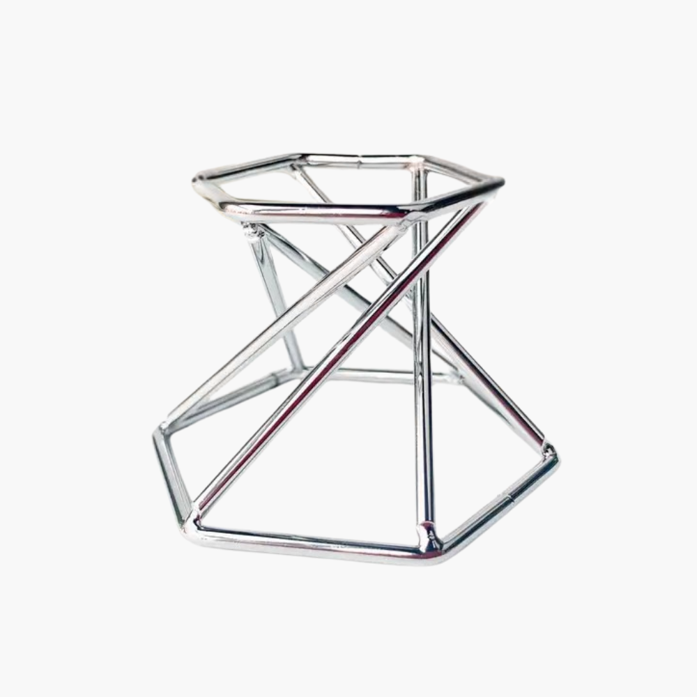 Metal Geometric Crystal Sphere Display Stands - 4 Colours to Choose From