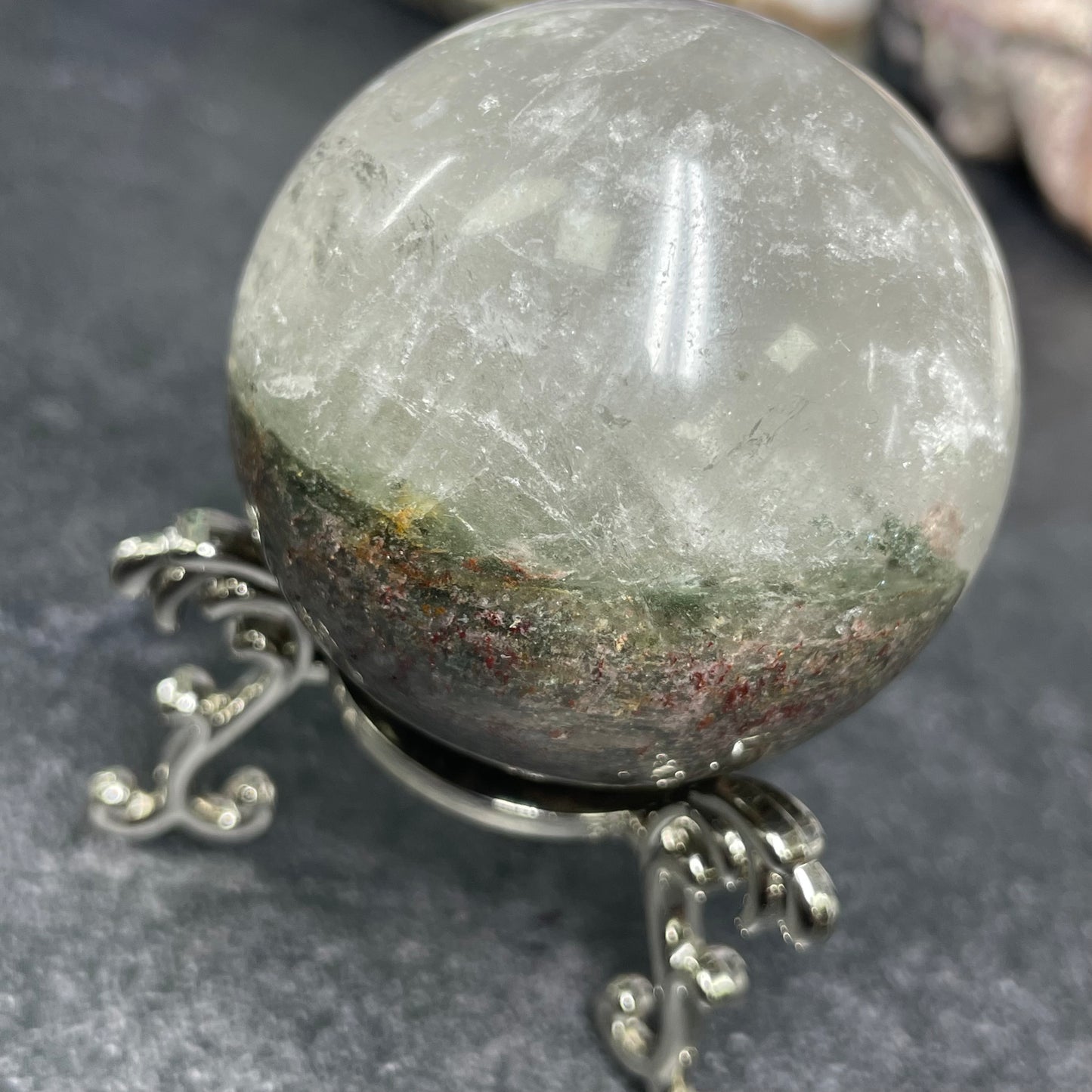 Garden Quartz Crystal Sphere