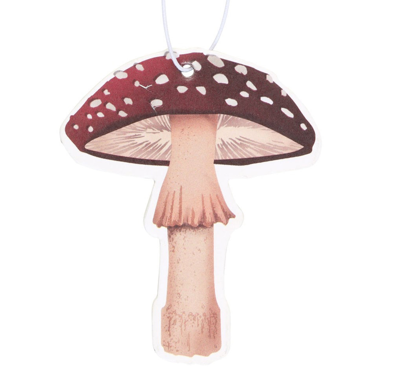 Dark Forest Hanging Mushroom Peach Scented Air Freshener
