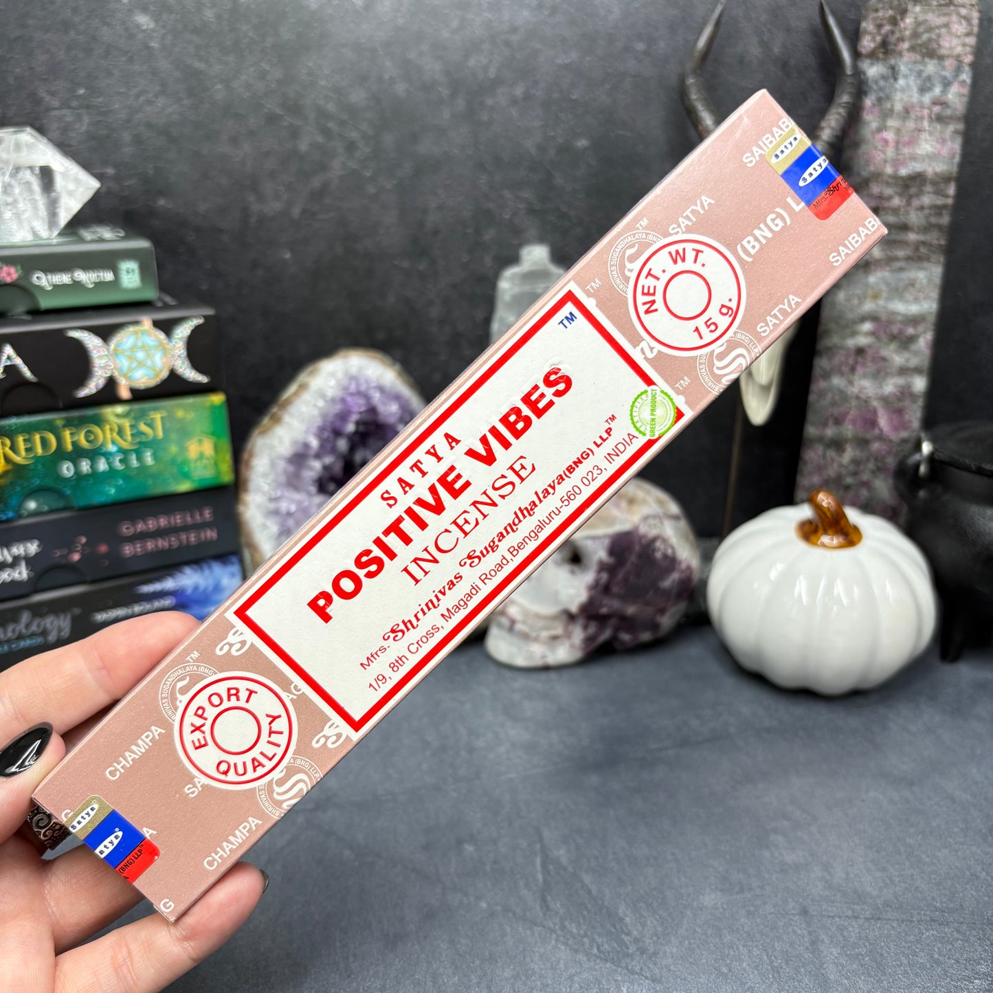 Positive Vibes Nag Champa Incense Sticks by Satya