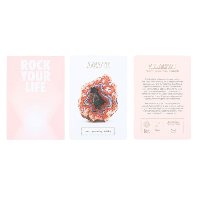 Rock Your Life Gemstone Cards by Kristin Omdahl