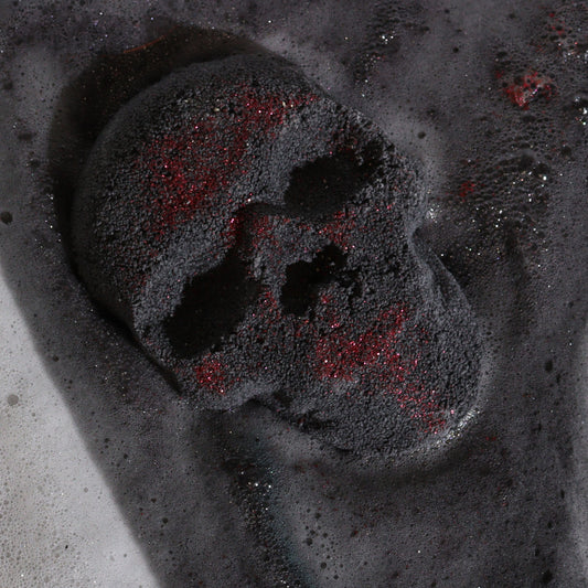 Gothic Black Skull Bath Bomb
