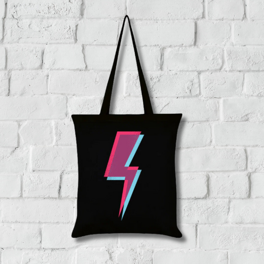 Rayo Bolsa de tela negra 