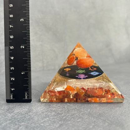Orgonite Pyramid - Midnight Reiki