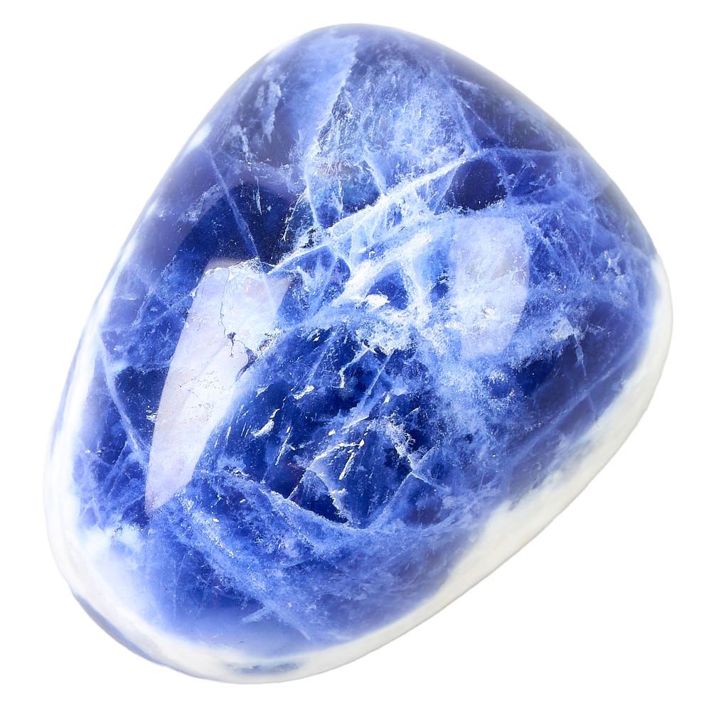 Sodalite Polished Crystal Tumble Stone