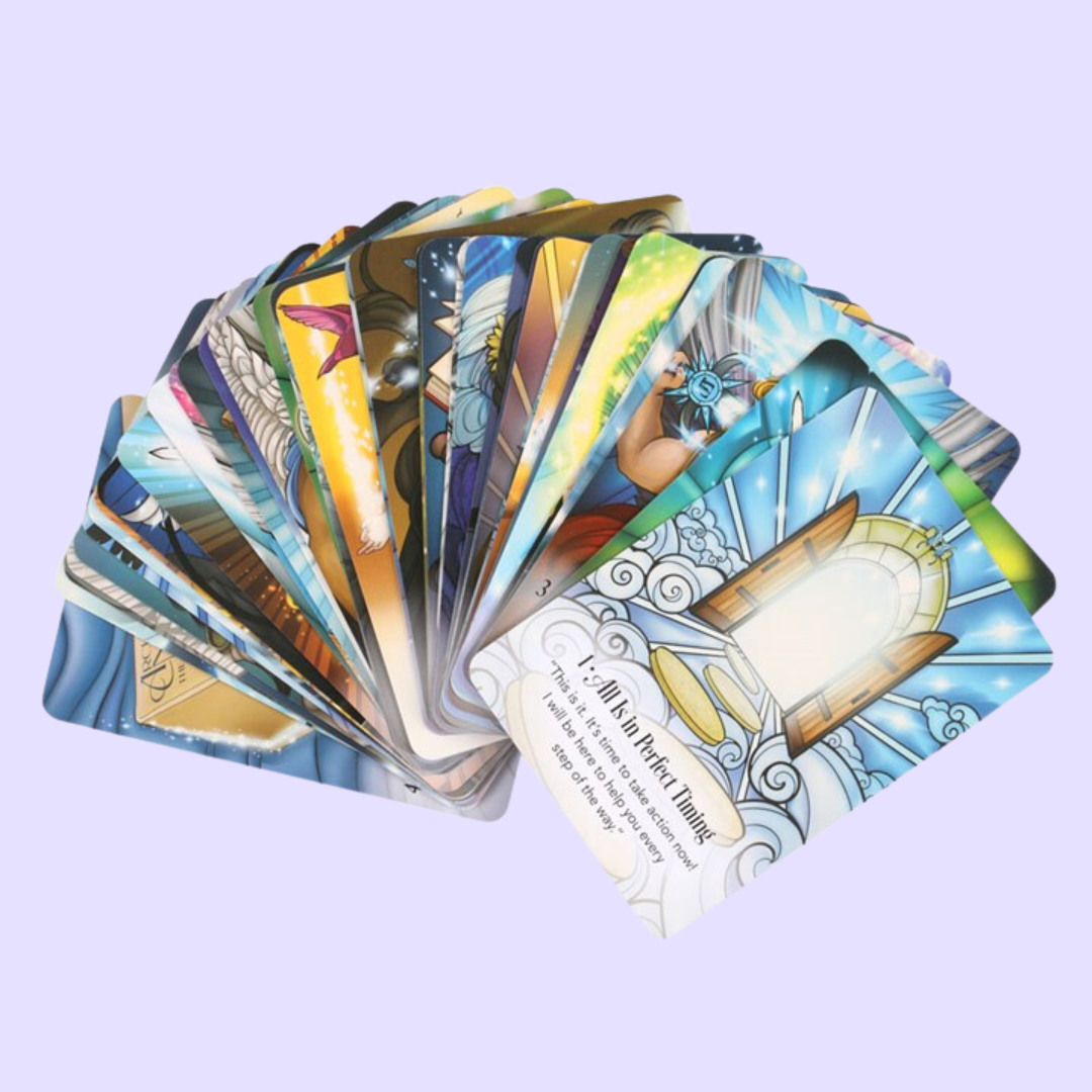 The Archangel Michael Sword of Light Oracle Cards by Radleigh Valentine
