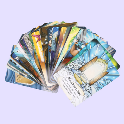 The Archangel Michael Sword of Light Oracle Cards by Radleigh Valentine