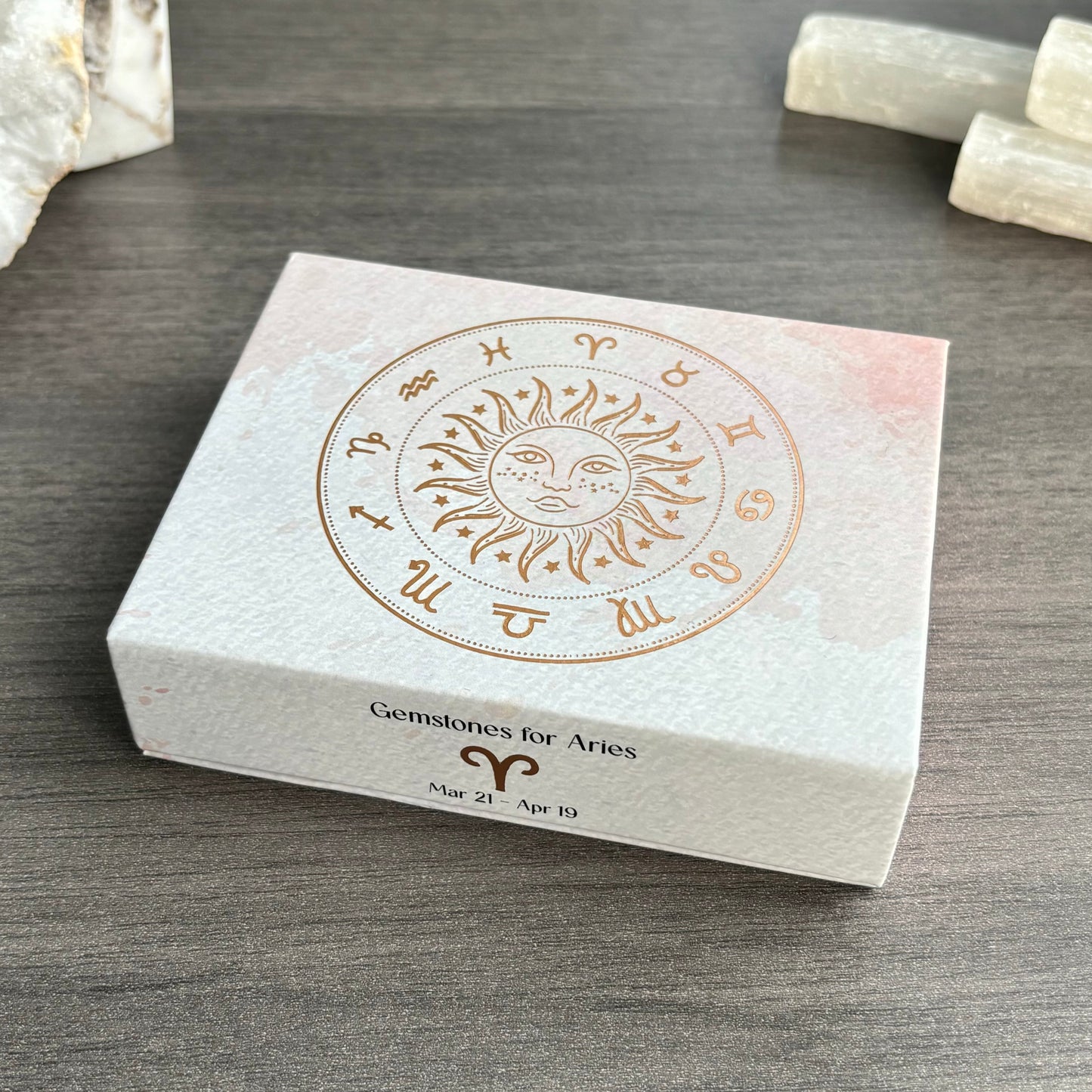 Aries Crystal Tumbled Stones Set