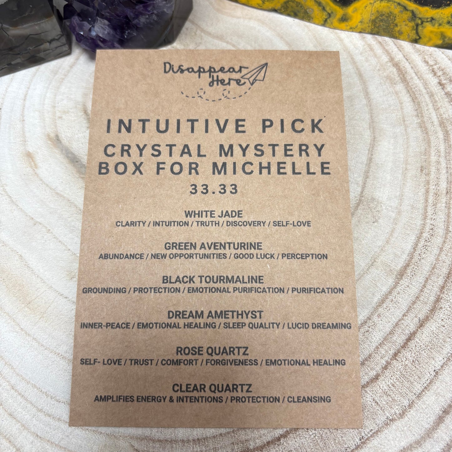Crystal Mystery Box