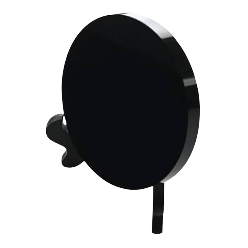 Black Obsidian Crystal Scrying Mirror -12cm