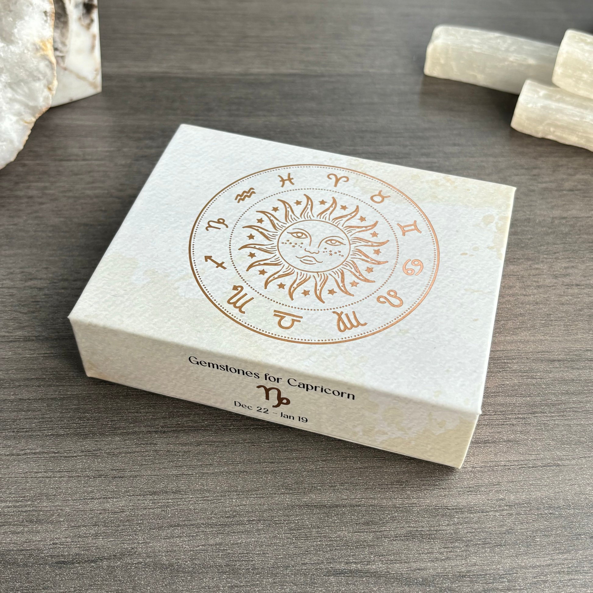 Capricorn Crystal Tumbled Stones Set