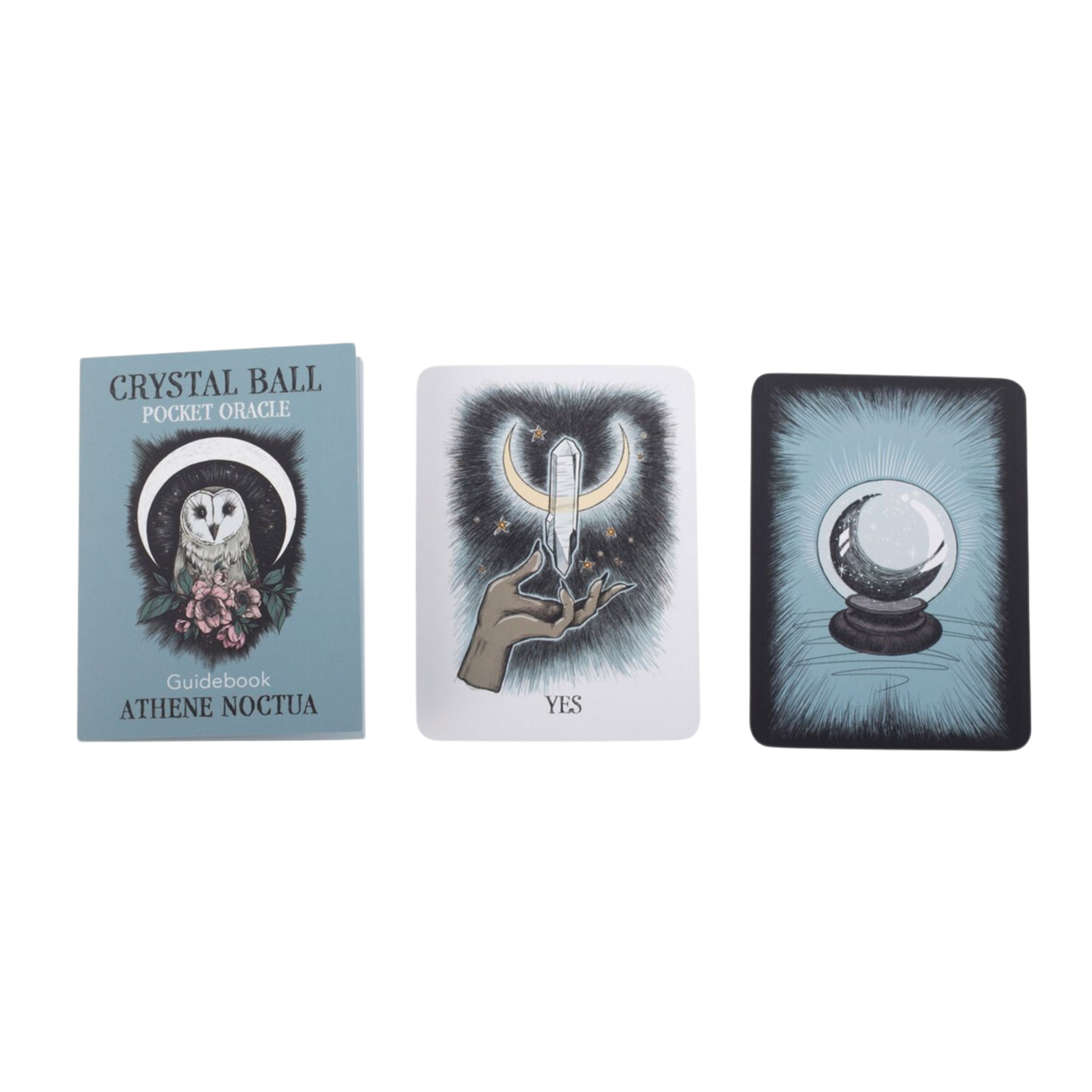 Crystal Ball Pocket Oracle Cards by Athene Noctua