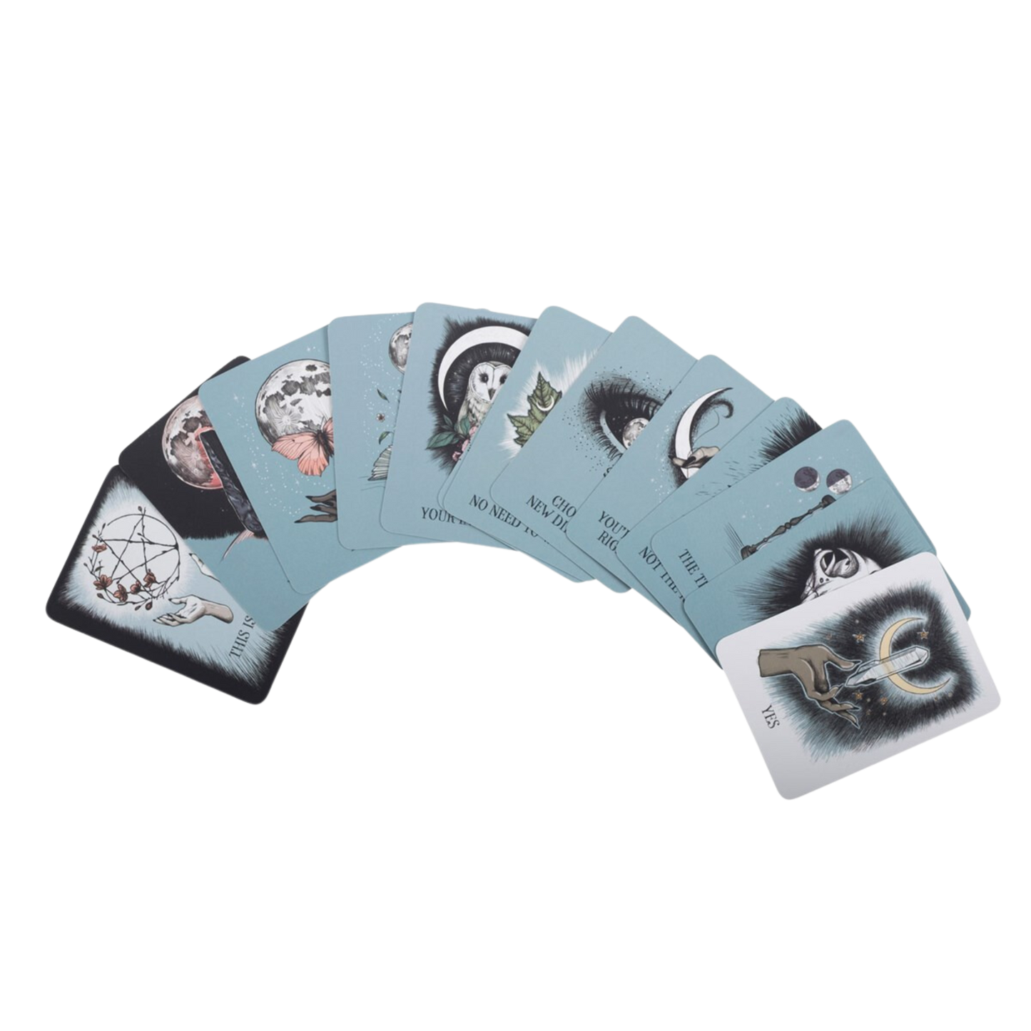 Crystal Ball Pocket Oracle Cards by Athene Noctua