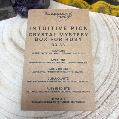 Crystal Mystery Box