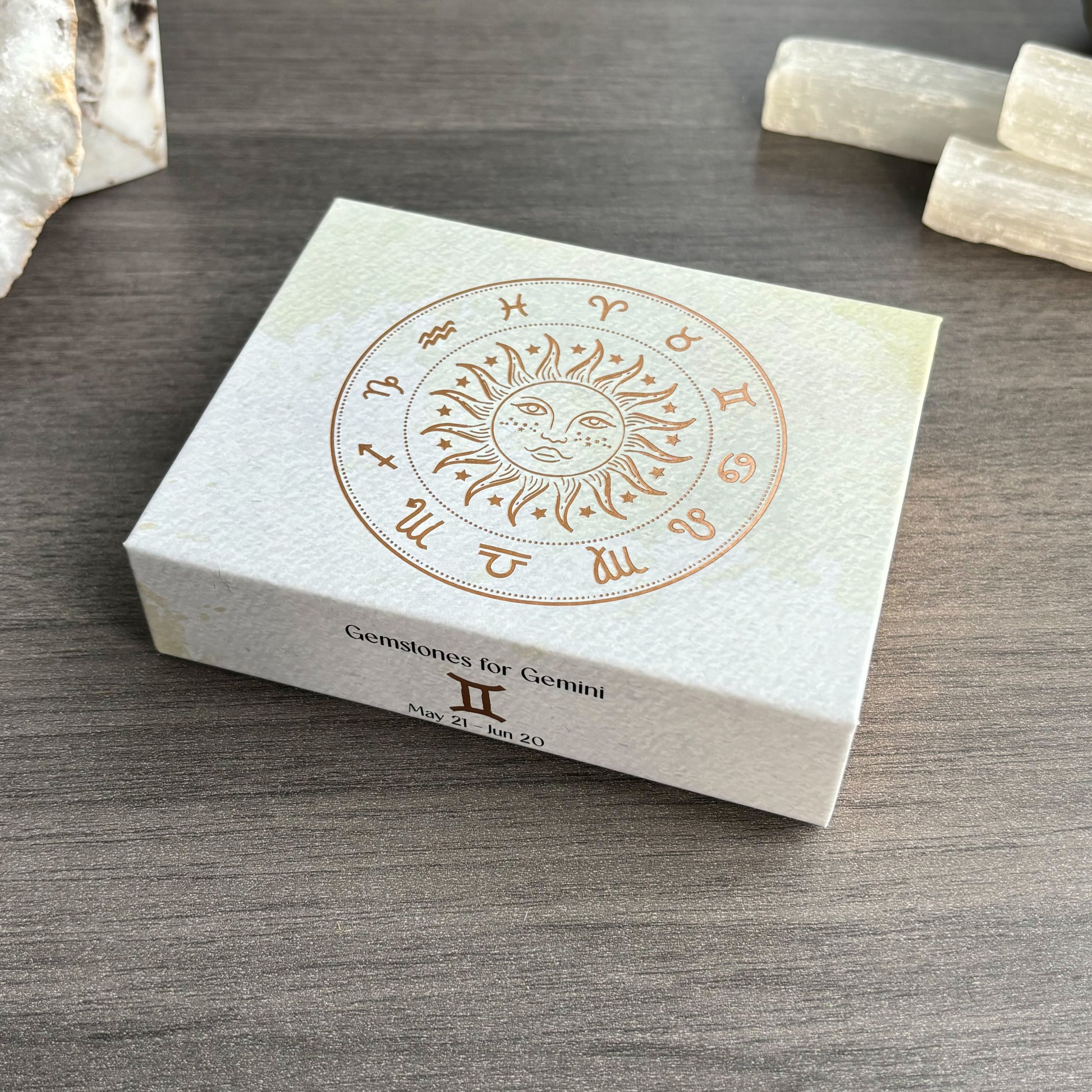 Gemini Crystal Tumbled Stones Set