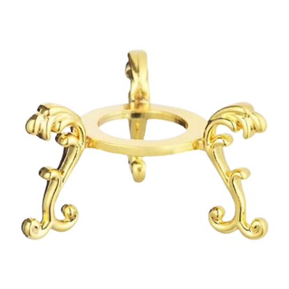Gold Crystal Sphere Display Stand