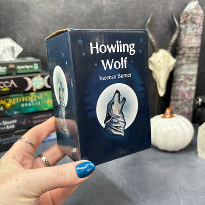 Howling Wolf Incense Cone Burner