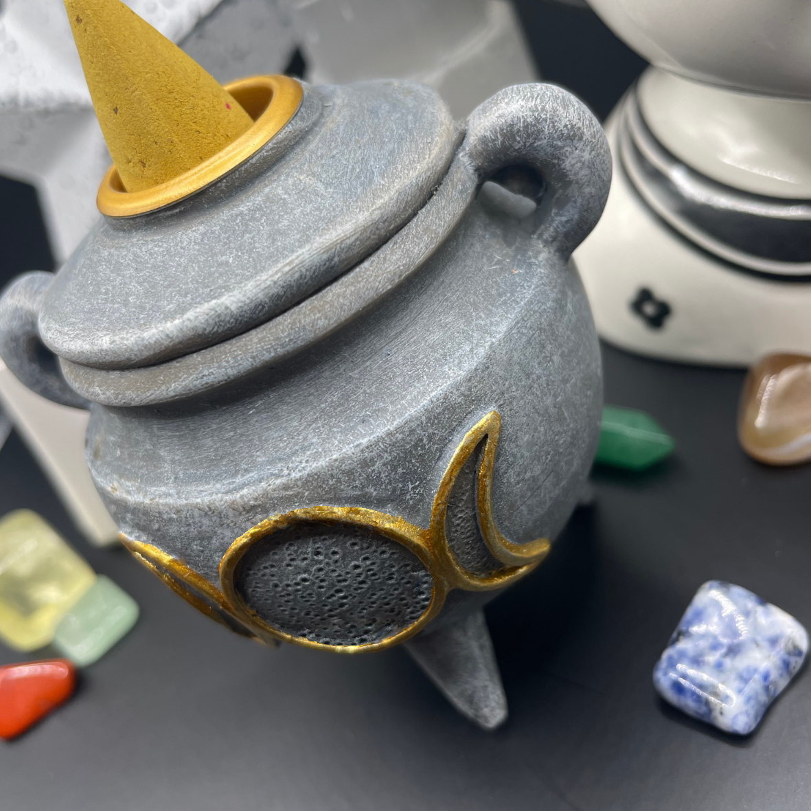 Magic Cauldron Backflow Incense Burner
