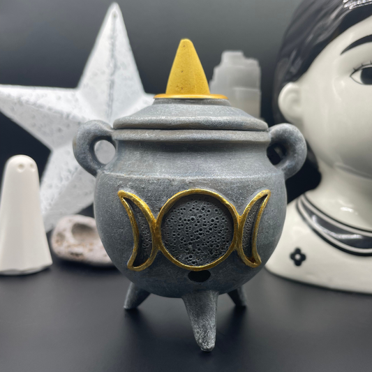 Magic Cauldron Backflow Incense Holder