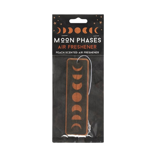 Moon Phases Peach Scented Gothic Air Freshener 