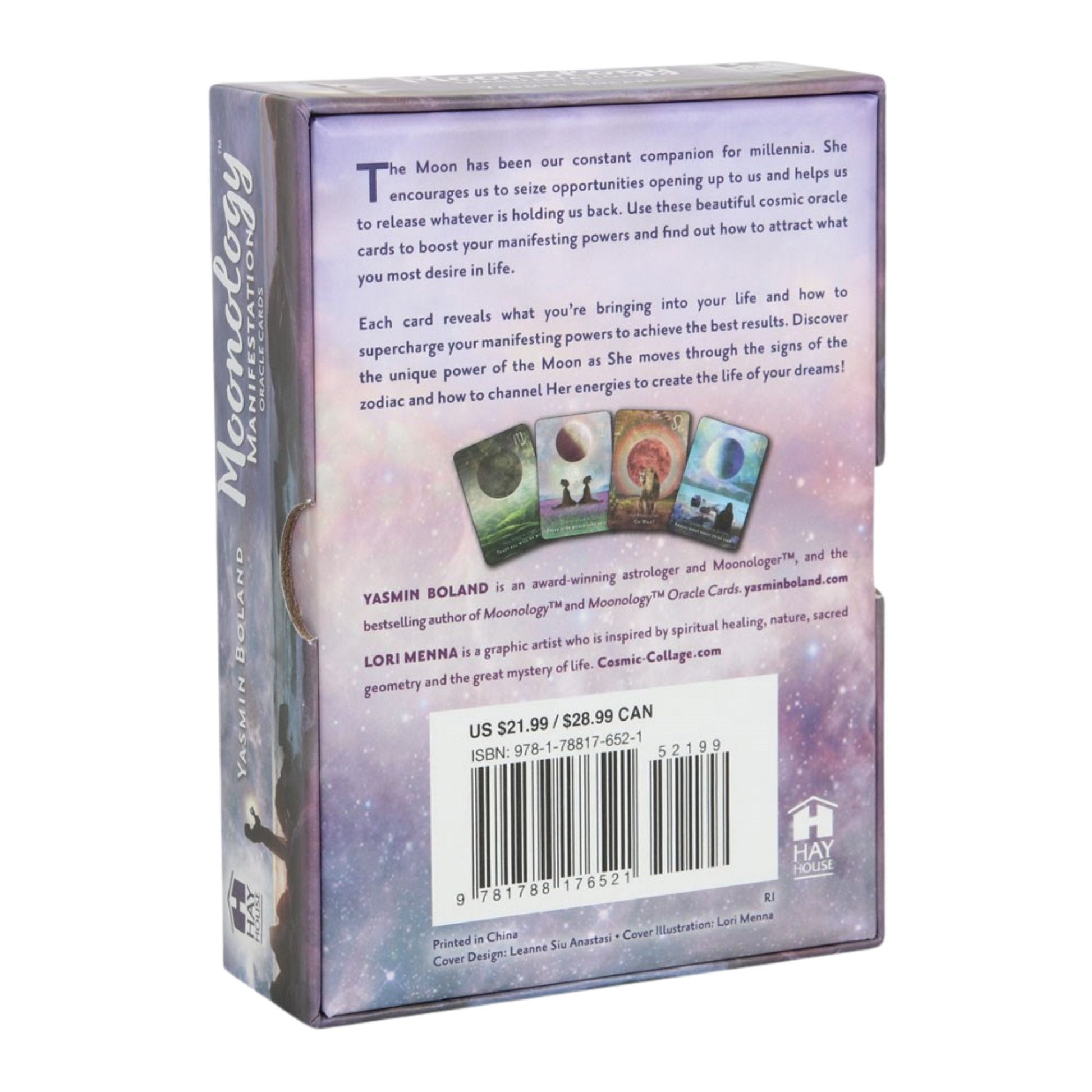 Moonology Manifestation Oracle Cards by Yasmin Boland