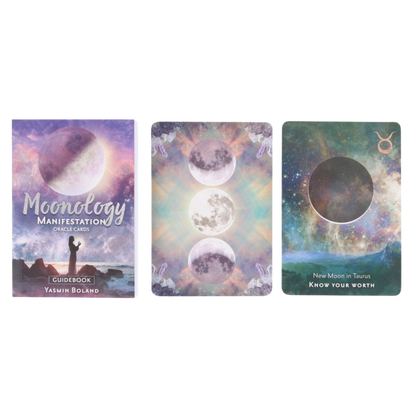 Moonology Manifestation Oracle Cards by Yasmin Boland