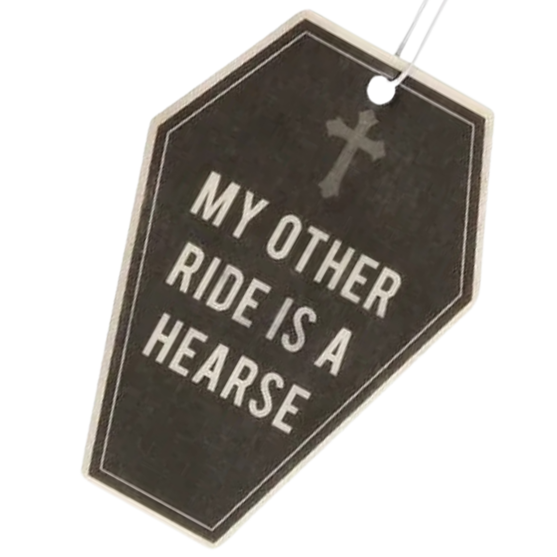 'My Other Ride is a Hearse' Vanilla Scented Gothic Air Freshener