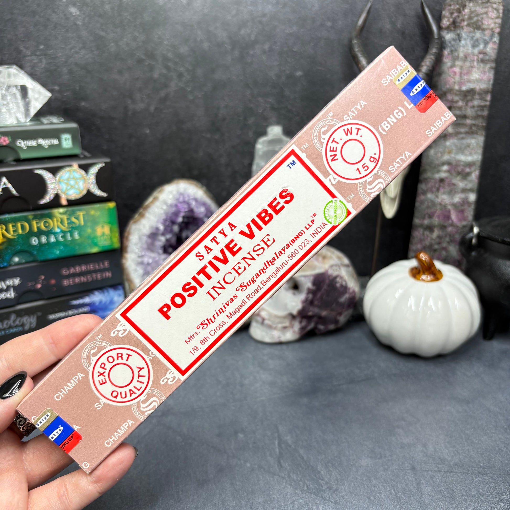 Positive Vibes Nag Champa Incense Sticks by Satya