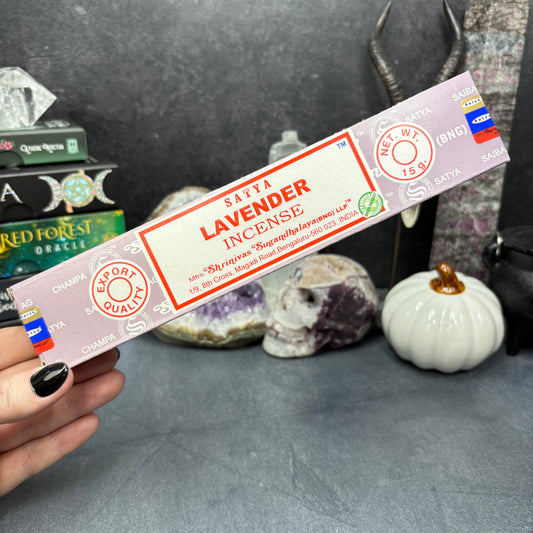 Lavender Nag Champa Incense Sticks by Satya