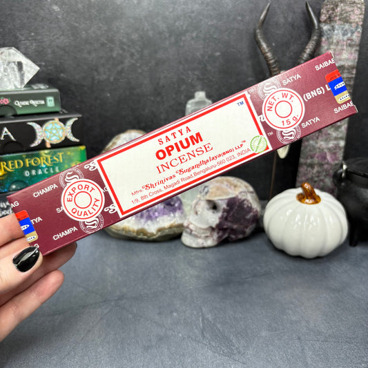 Opium Nag Champa Incense Sticks by Satya