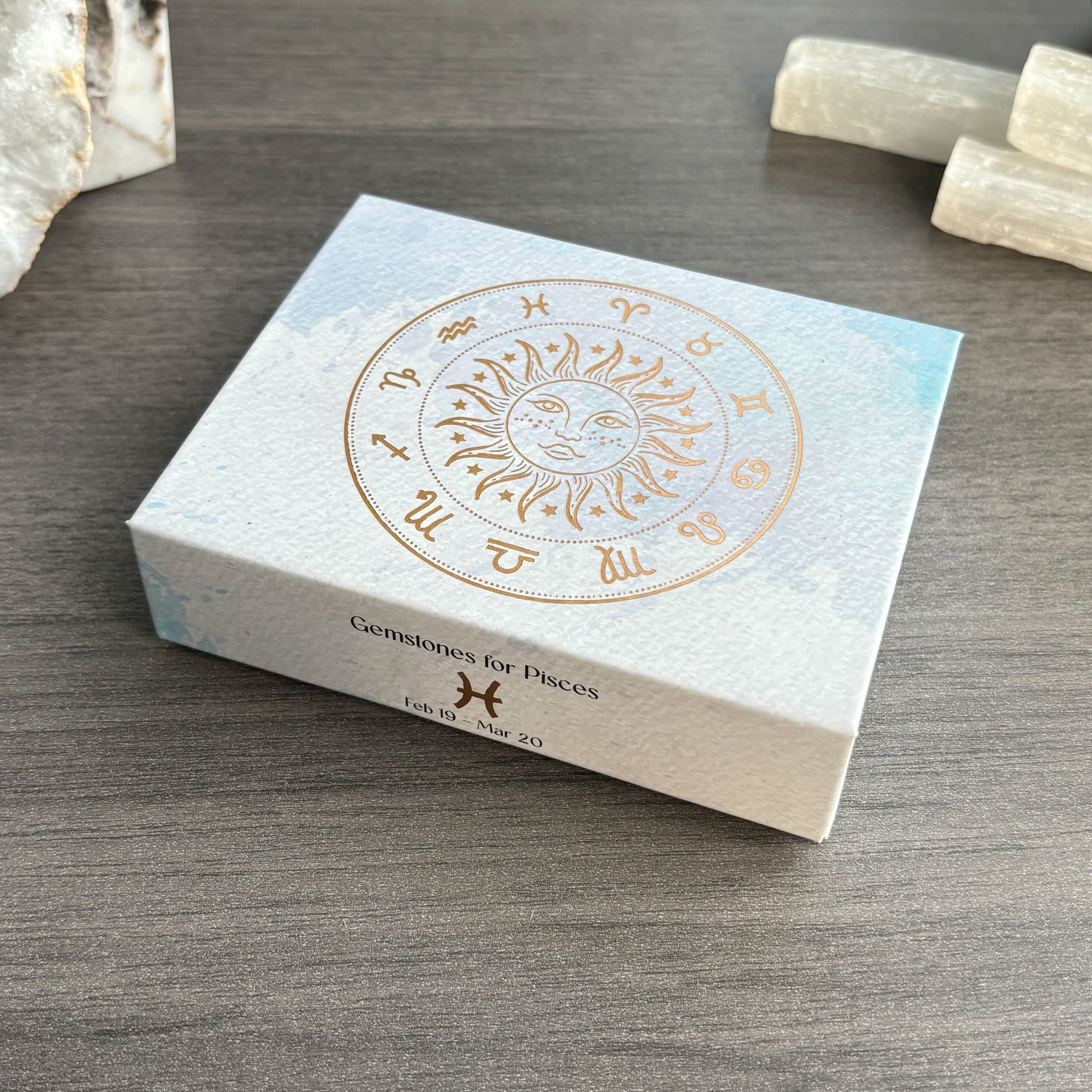 Pisces Crystal Tumbled Stones Set