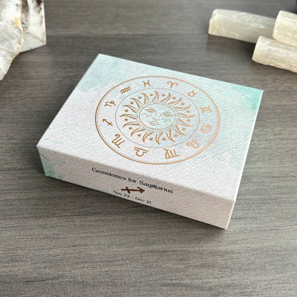 Sagittarius Crystal Tumbled Stones Set