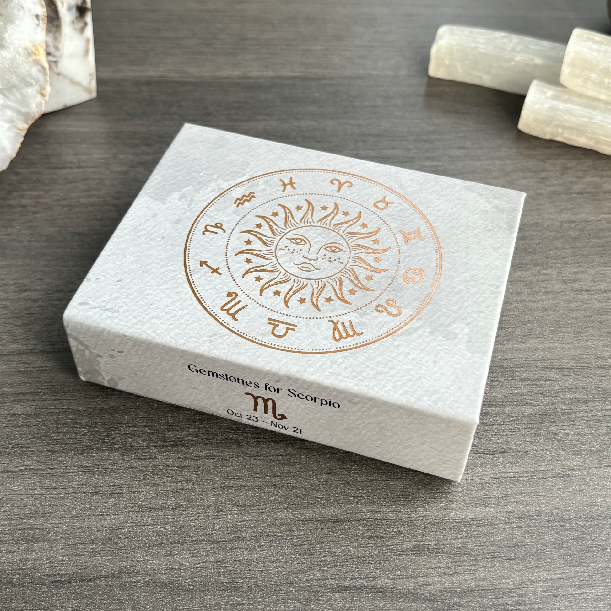 Scorpio Crystal Tumbled Stones Set