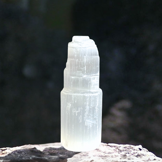 Selenite Crystal Mountain 10cm 