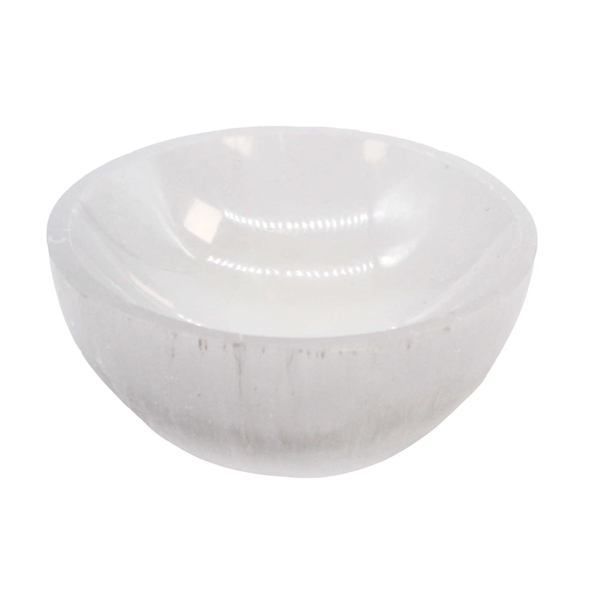 Selenite Round Bowl