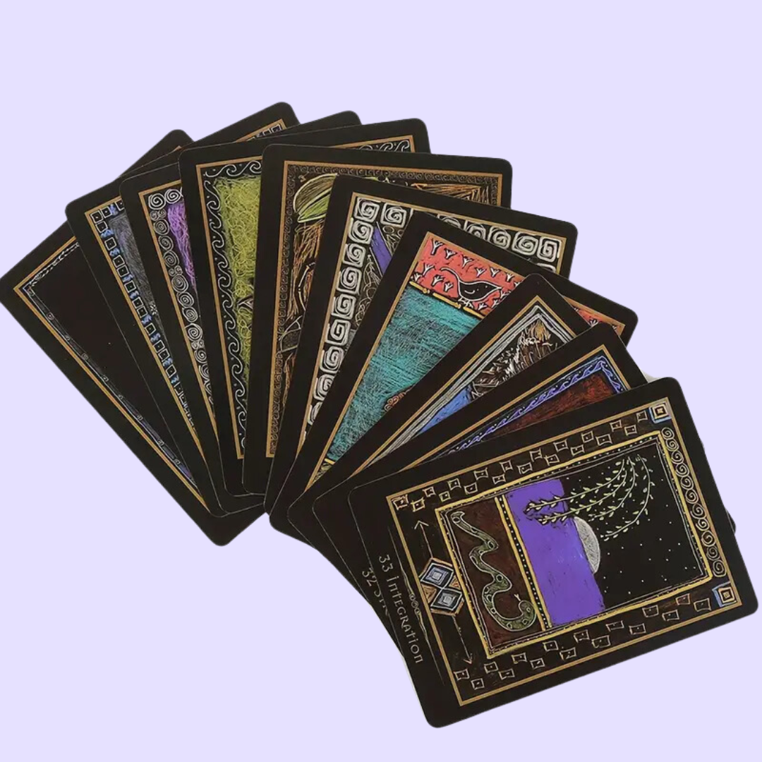 Shamanic Healing Oracle Cards - Explore your spiritual and human existence within the bounds of natural imagery and look into the energies, fears, and wrong beliefs that are holding you back from having the best life possible Via Shamanism studies, these 44 beautifully drawn oracle cards will help you learn the importance of symbolism in the human psyche
