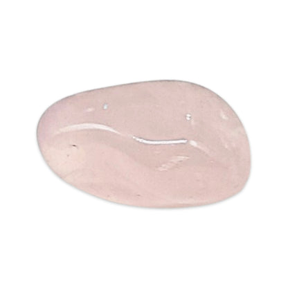 Piedra de cristal pulido de cuarzo rosa