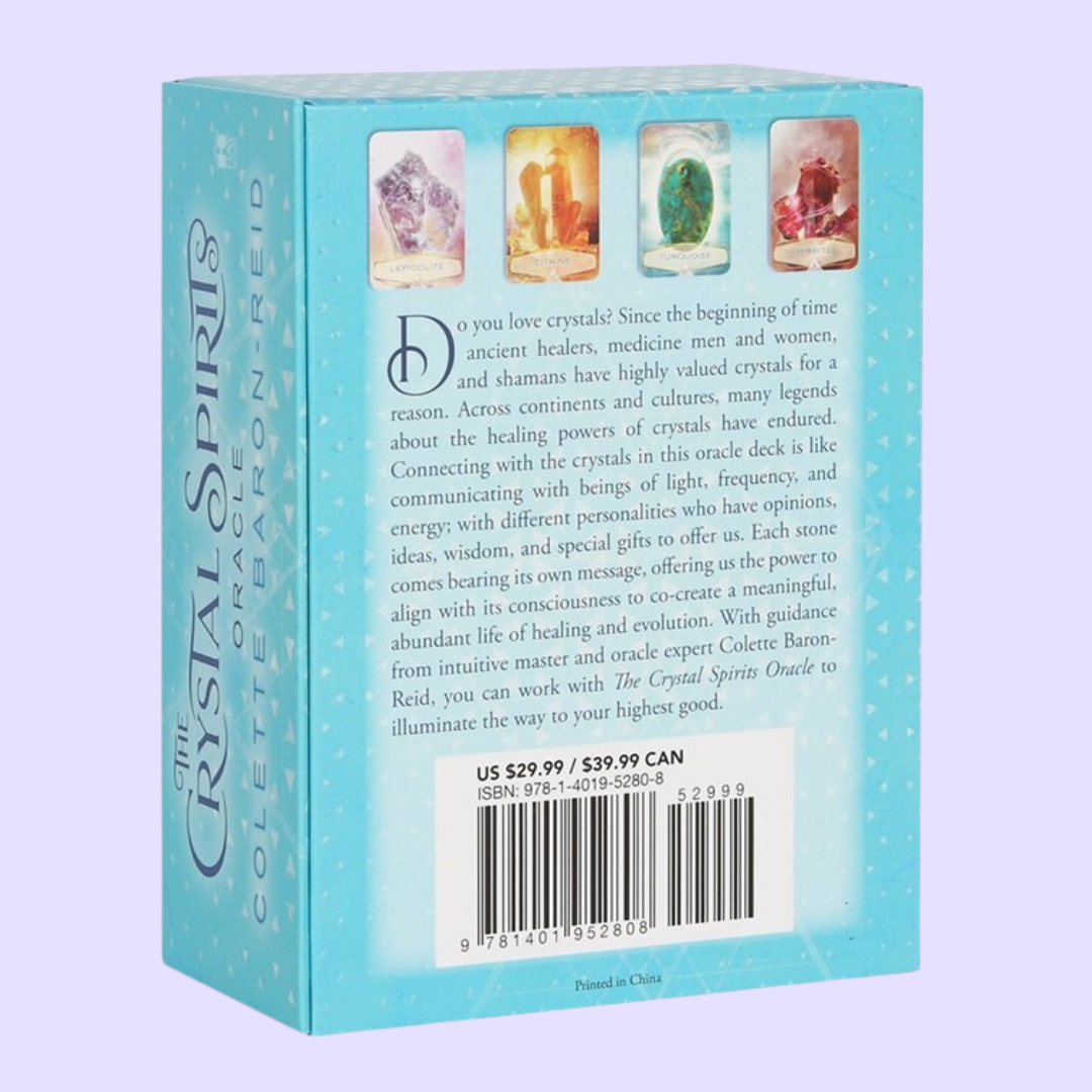 The Crystal Spirits Oracle Cards by Colette Baron-Reid