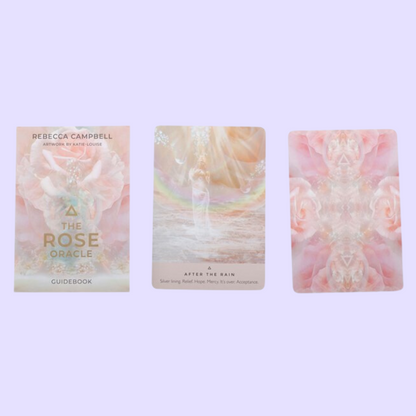 The Rose Oracle card deck by Rebecca Campbell includes a 44-card deck and a guidebook with 151 pages of information to help guide you on your spiritual journey. By utilising the sacred healing and mystic properties of Mother Rose, this oracle card deck will help you rediscover your authentic self and strengthen the wisdom that resides within you. Beautifully illustrated by Katie-Louise and presented in a matching sliding box that can also be used as a portable altar