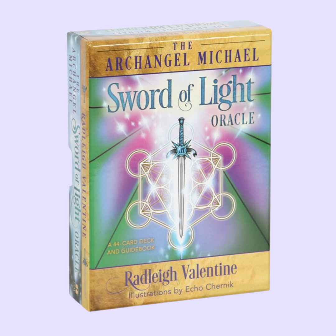 The Archangel Michael Sword of Light Oracle Cards by Radleigh Valentine