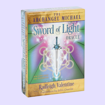 The Archangel Michael Sword of Light Oracle Cards by Radleigh Valentine