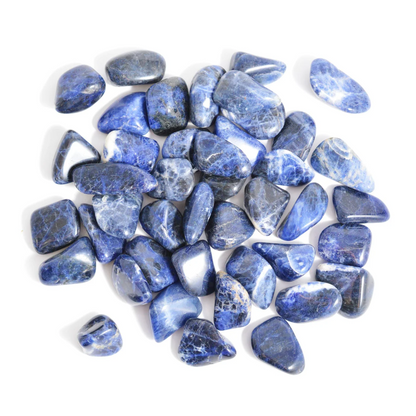Sodalite Polished Crystal Tumble Stone