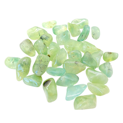 Prehnite Polished Crystal Tumble Stone