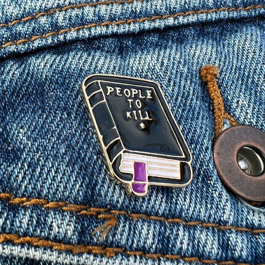Book of People to Kill Enamel Pin
