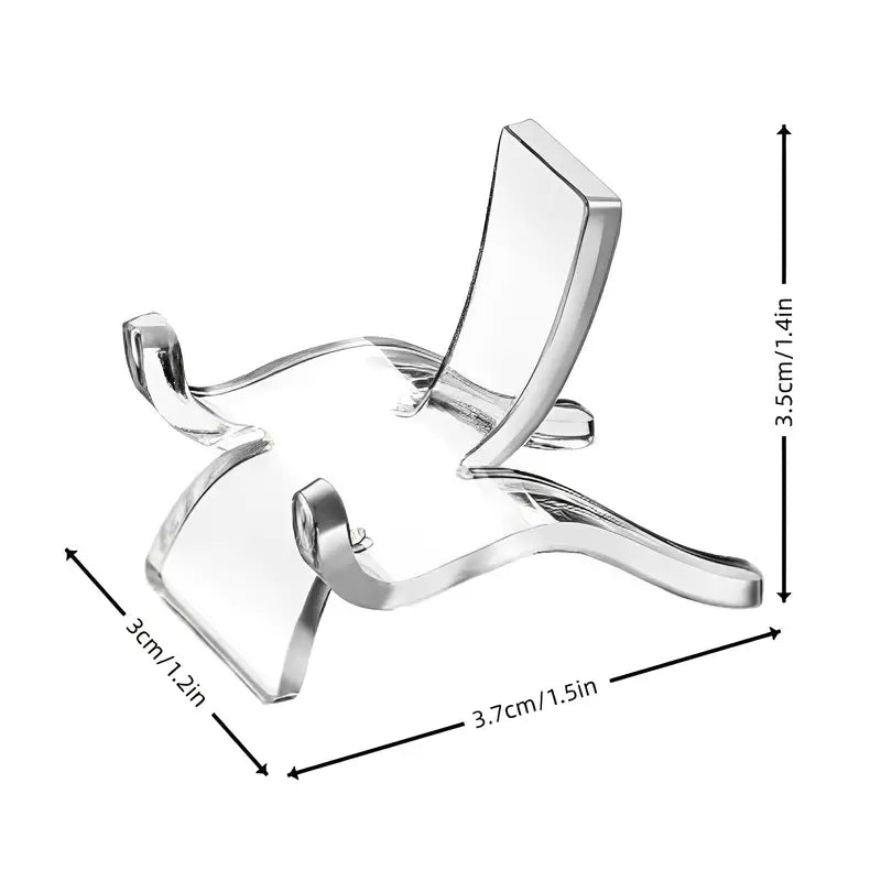Acrylic Crystal Slab / Carving Display Stand