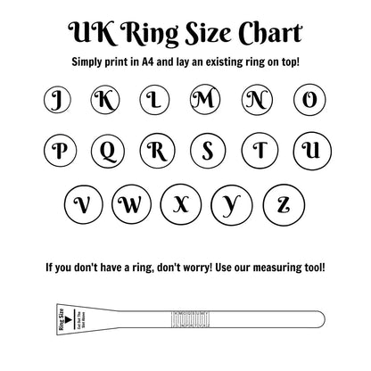 Moon Phases Spinning Anxiety Ring